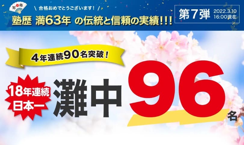 浜学園の実績1